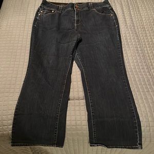 Lane Bryant Dark Wash Straight Leg Jeans | | Size 20 Average